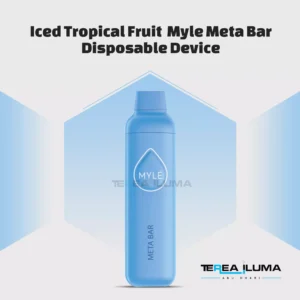Iced Tropical Fruit Myle Meta Bar Disposable Device