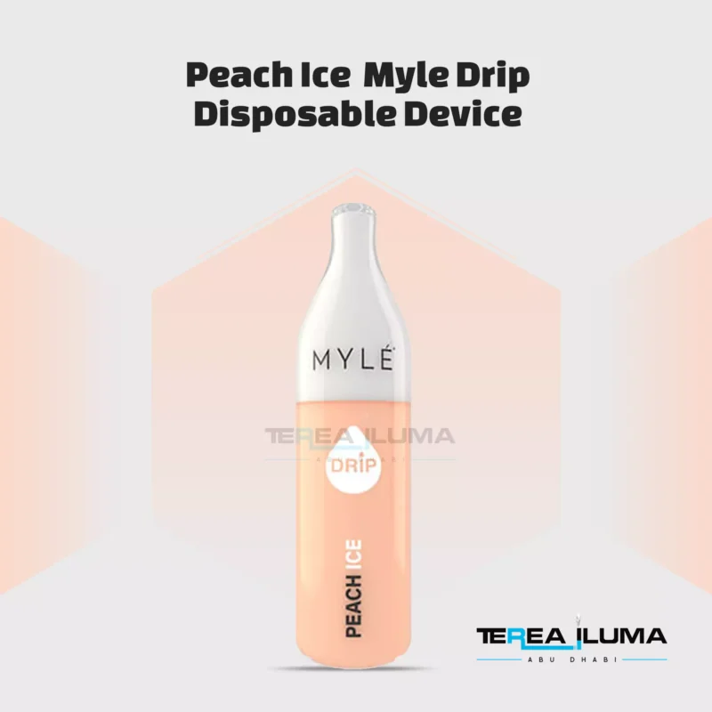 Myle Drip Peach Ice Disposable Device