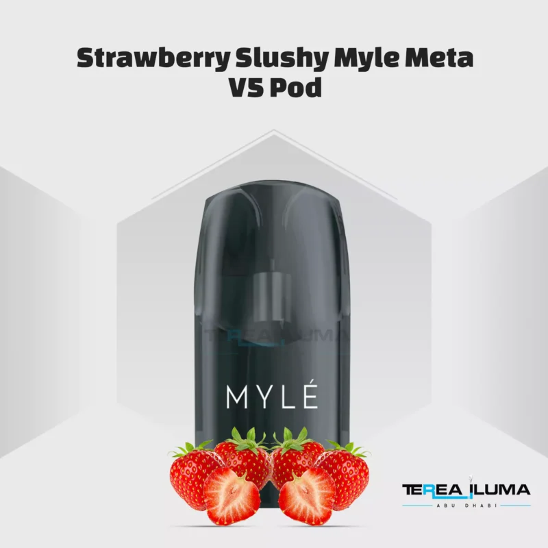 Strawberry Slushy Myle Meta V5 Pod