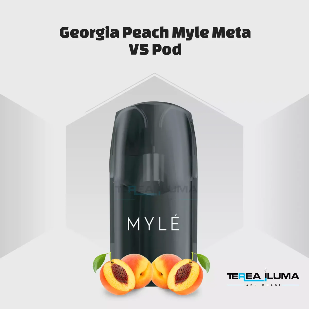 Buy georgia peach myle meta v5 pod in abu dhabi & dubai