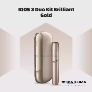 IQOS 3 DUO Kit Brilliant Gold - TEREA ILUMA ABU DHABI