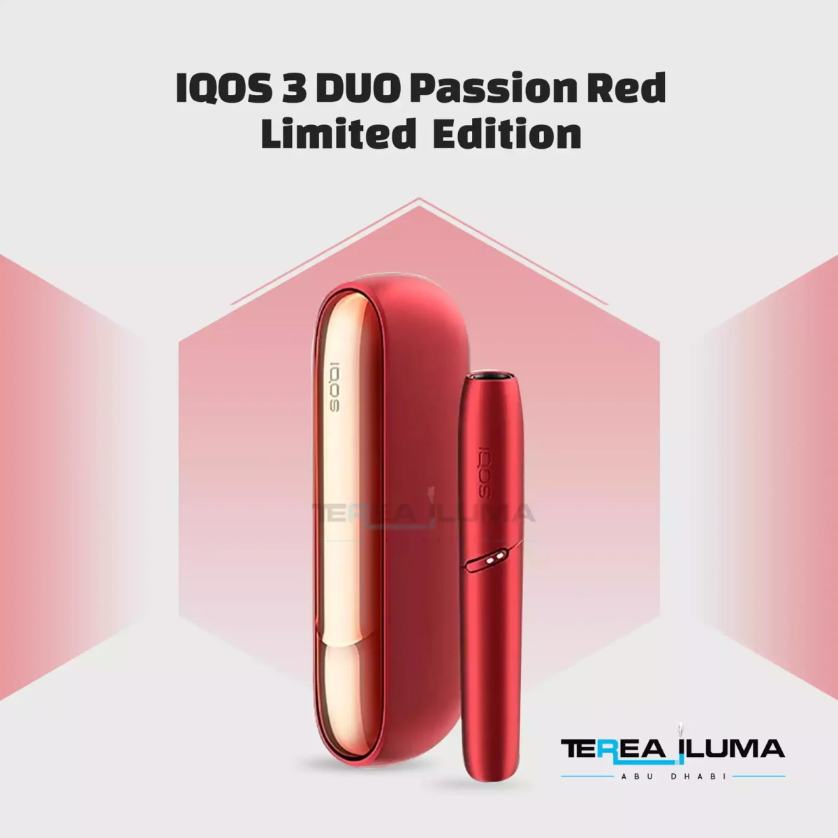 Iqos 3 duo kit passion red limited edition