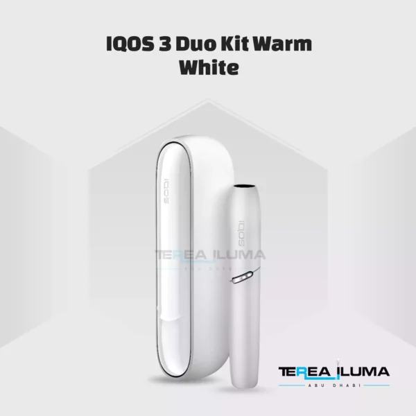 Buy IQOS 3 DUO Kit Warm White Online in Abu Dhabi & Dubai