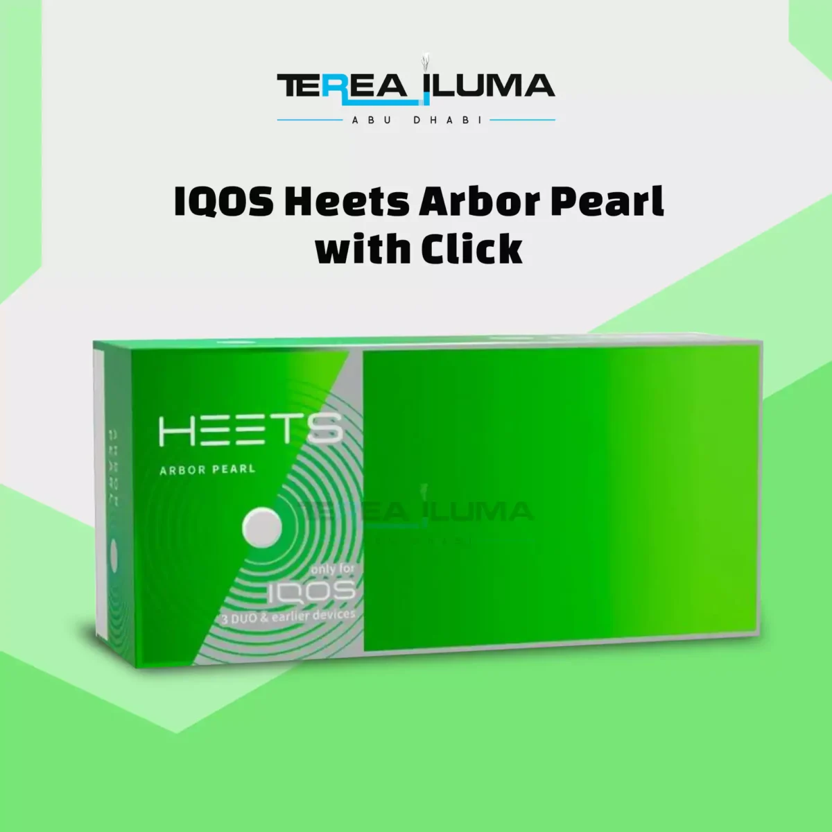 Iqos heets arbor pearl with click