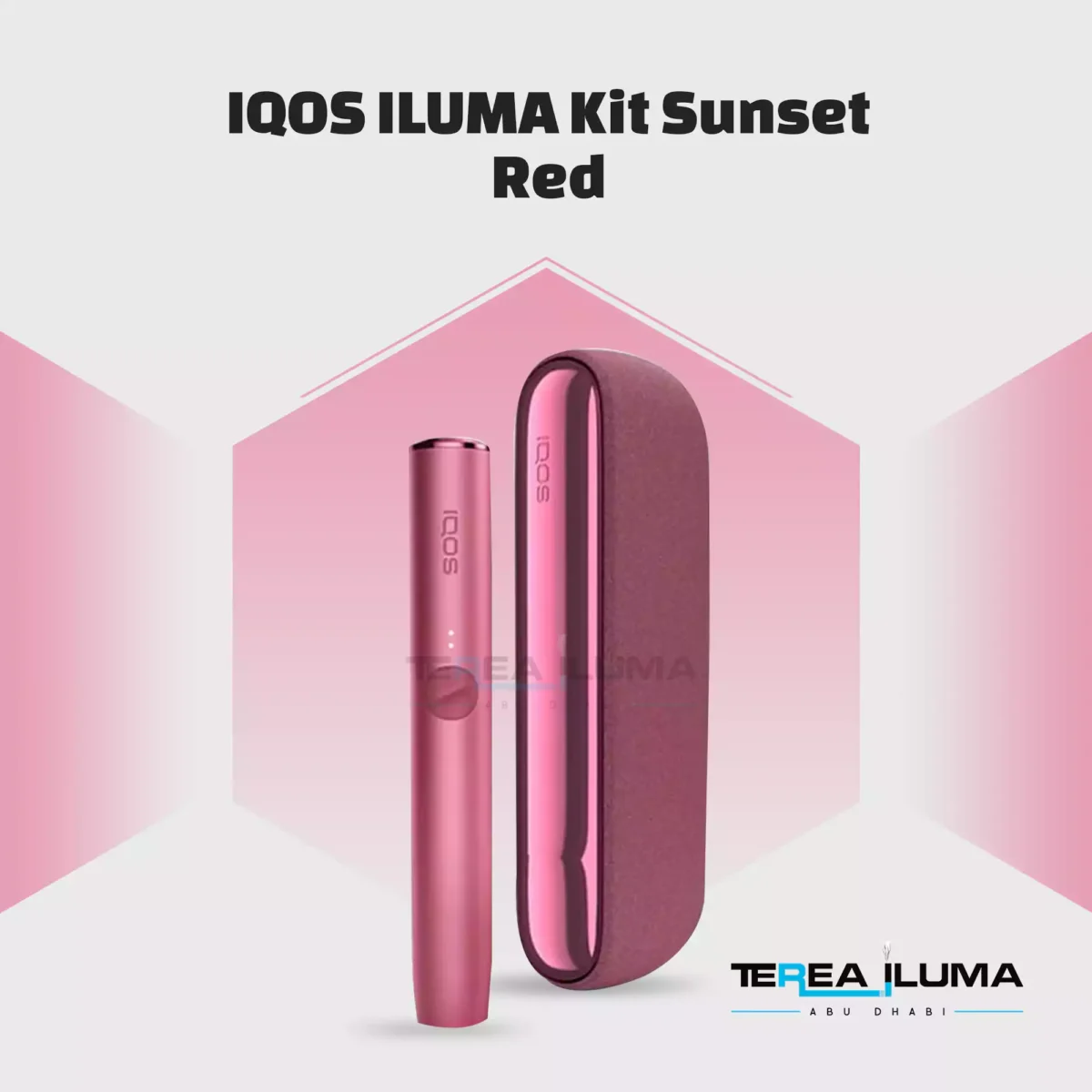 Iqos iluma standard sunset red