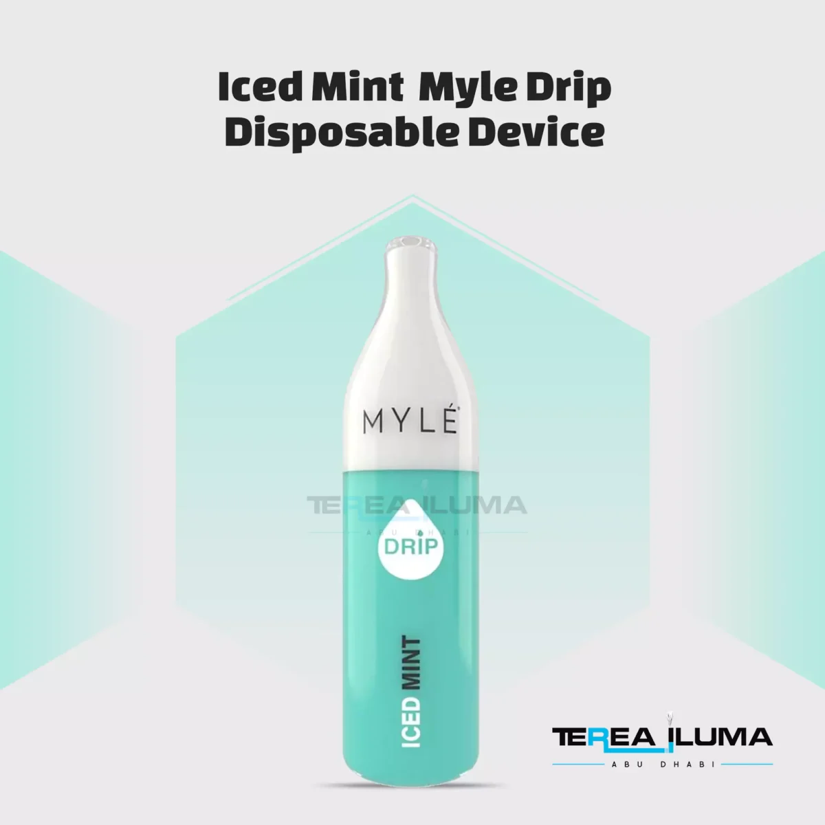 Myle drip iced mint disposable device