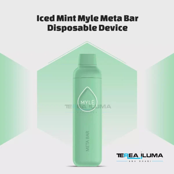 Buy Iced Mint Myle Meta Bar Disposable Device in Abu Dhabi