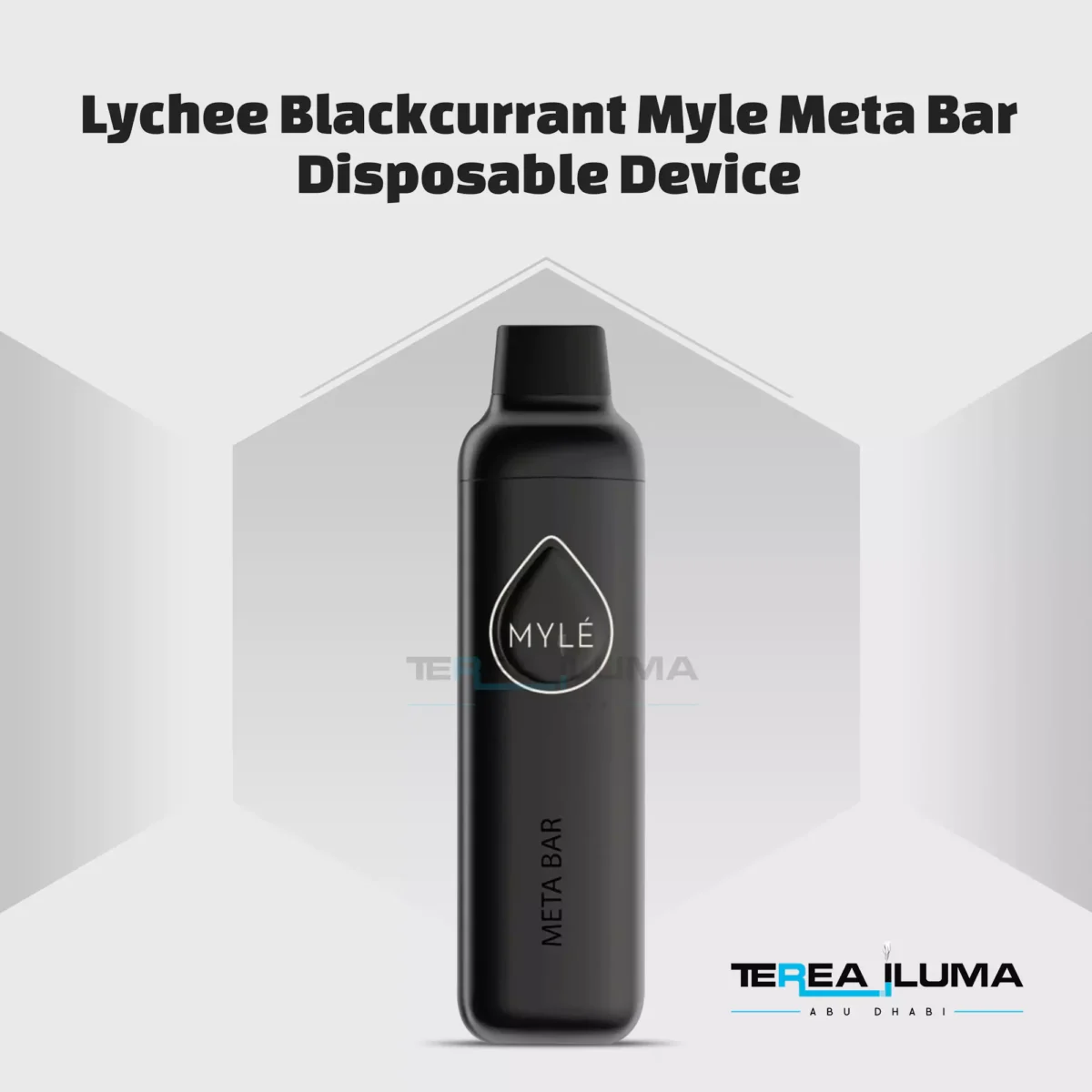 Buy lychee blackcurrant myle meta bar disposable device in abu dhabi & dubai uae