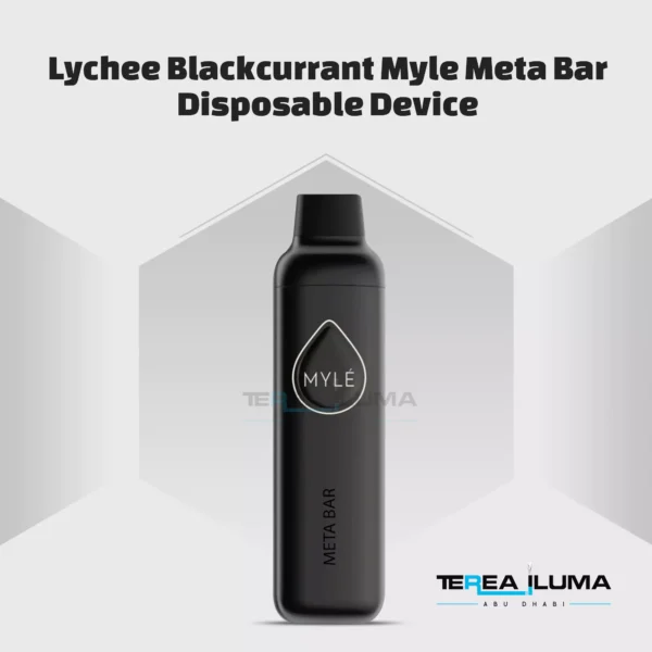 Buy Lychee Blackcurrant Myle Meta Bar Disposable Device in Abu Dhabi & Dubai UAE