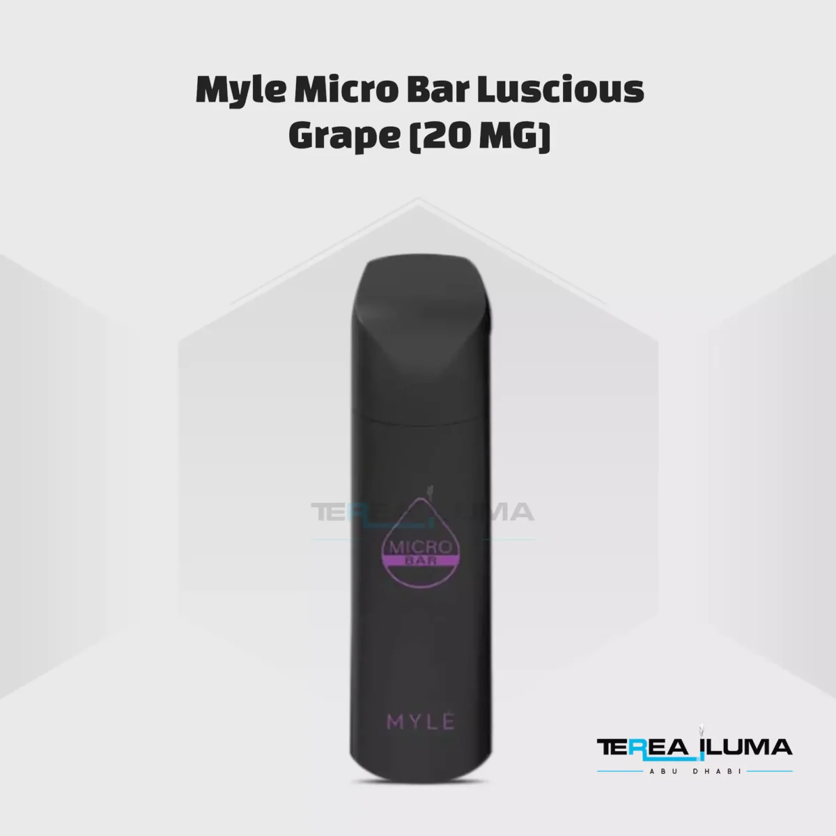 Myle micro bar luscious grape 20 mg