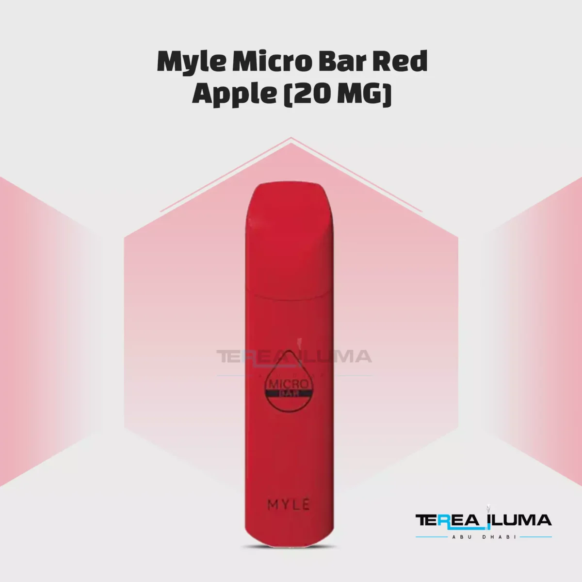 Myle micro bar red apple 20 mg