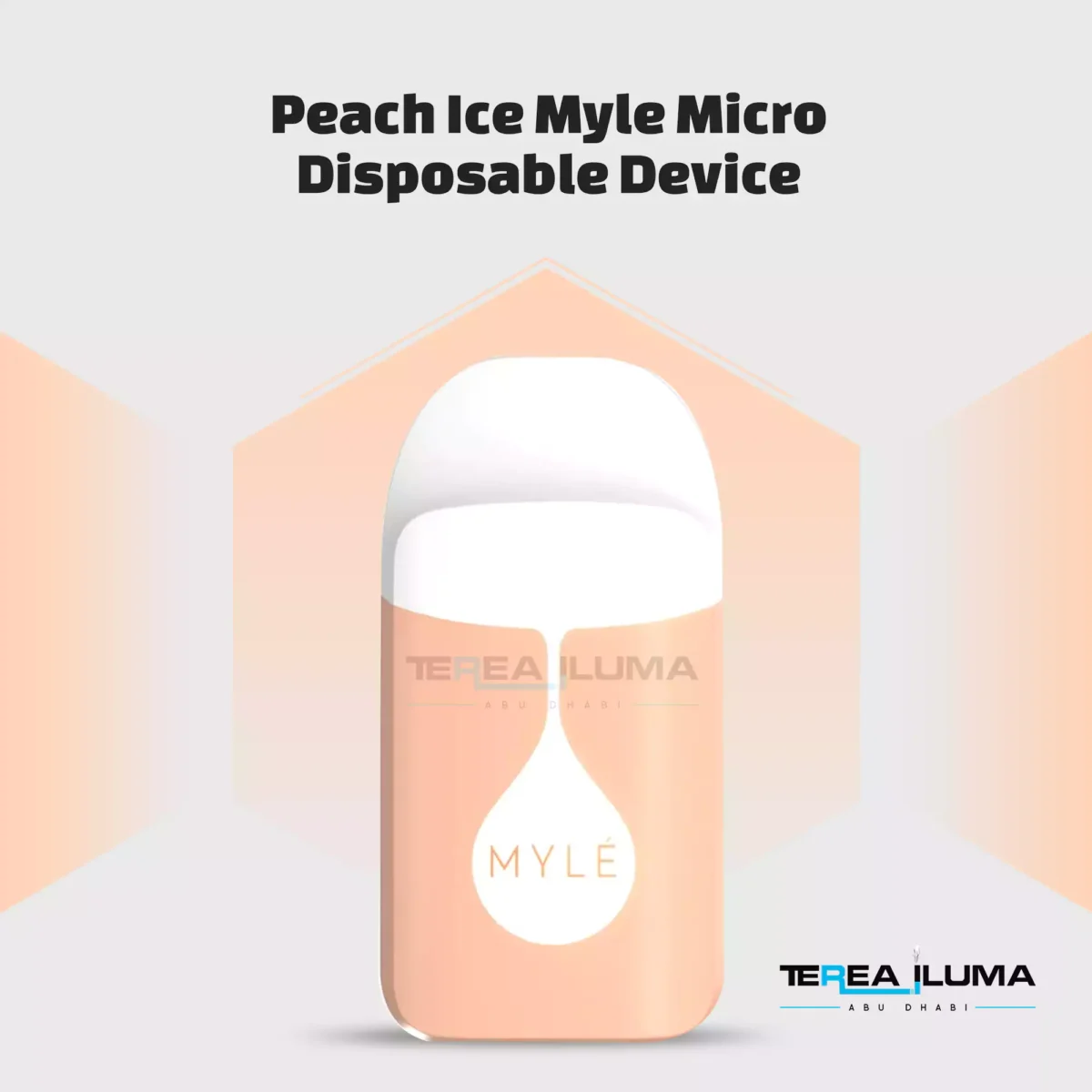 Myle micro peach ice