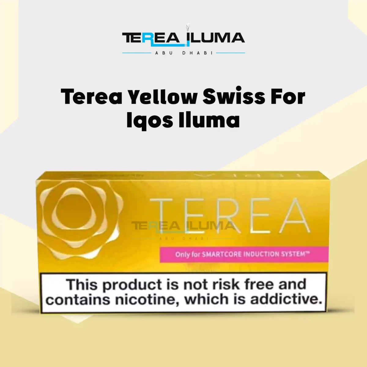 Terea yellow swiss for iqos iluma